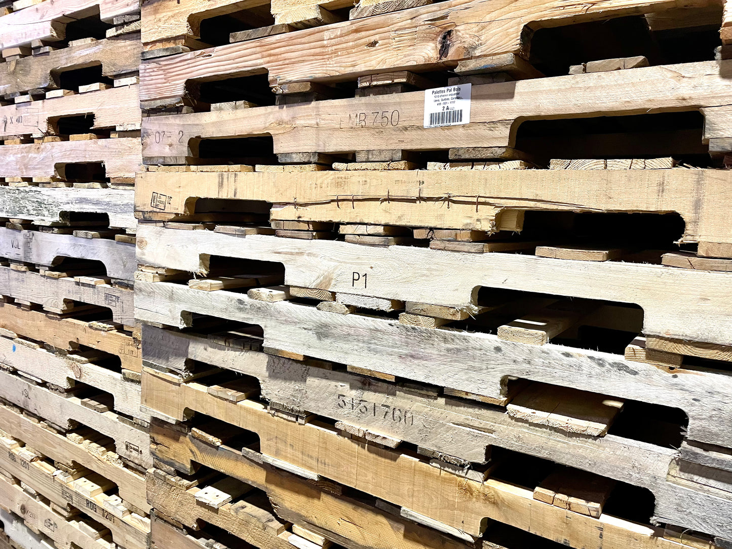 Palettes standards (Neuves ou Recondionnées)